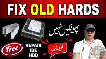 How to Repair OLD Hard Drive Without Data Loss | How to Repair IDE HDD (Step-by-Step Guide!)