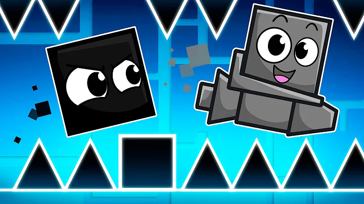 Pretending to be a NOOB in Geometry Dash, Then BEATING ALL LEVELS!