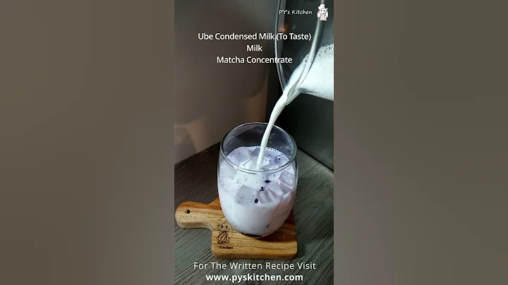 Team Ube Or Team Matcha? | Ube Matcha Latte