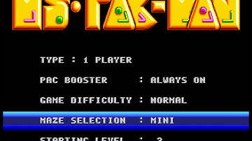 Ms Pac-Man (Sega Genesis) - Vizzed.com Play