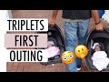 GIRL DAD | Triplets First Family Outing (First Doctors Visit) [SEASON 2]