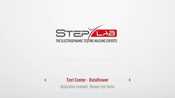 DataViewer - Analysis of shock absorbers test results