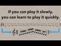 How To Play Faster By Practicing Slower, In Less Time Than You Think