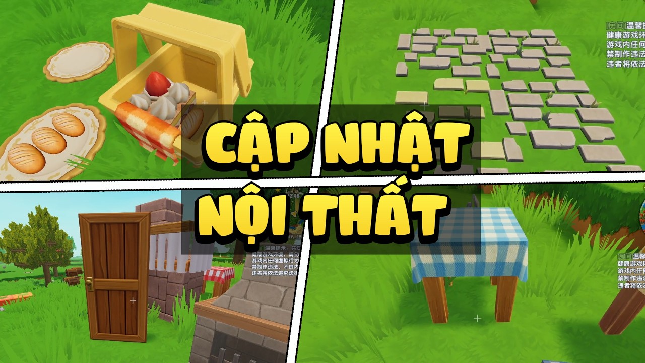 Cập nhật tất cả các công cụ mới trong sinh tồn Mini World