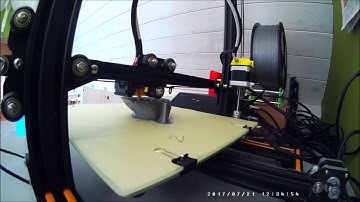 TIMELAPSE: The CR10 printing a cool gorilla bust!