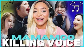 Reaction to MAMAMOO Killing Voice Performance - I COULD LISTEN TO THEM FOR HOURS!!!