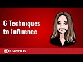 Influencing skills  6 techniques for the lean management