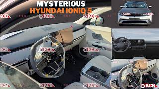 EXCLUSIVE: Hyundai IONIQ 5 Prototype Spied with New Interior! Tesla Screen & No Buttons