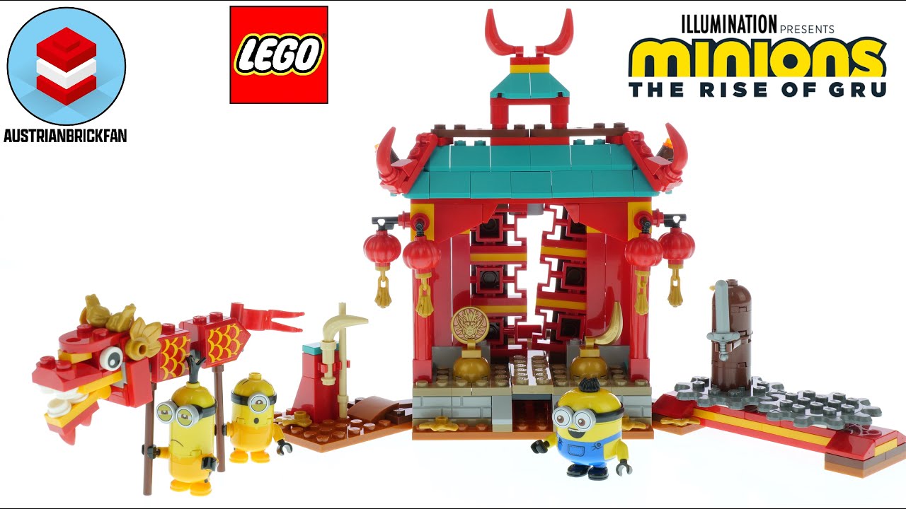 LEGO Minions 75550 Minions Kung Fu Battle Speed Build - YouTube