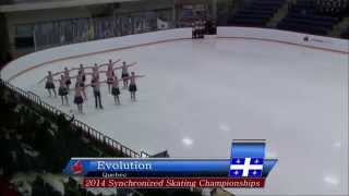 2014 Canadian Championships - Novice - Evolution - First skate