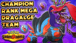 Using THE HIGHEST RANKED MEGA DRAGALGE TEAM in Pokémon Champions
