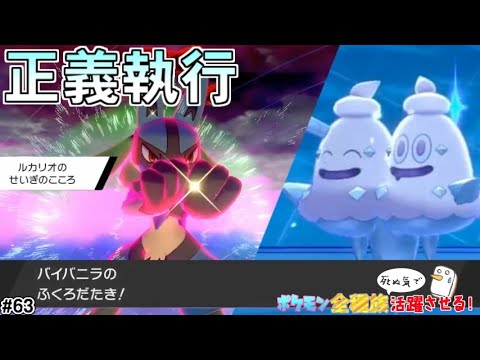 ポケモン剣盾 正義の心ルカリオとか言うダブルバトルで輝く強者 ポケットモンスター ソード シールド 剣盾 Youtube