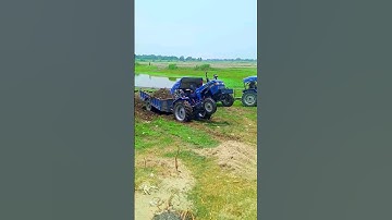 #shorts :- Eicher 380 Tractor trolley Stuck in Mud #shortvideo #short #ytshorts #ytshort #yt