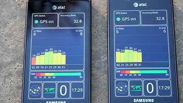 GPS Test comparison between Captivate with Froyo 2.2 and Captivate with Eclair 2.1