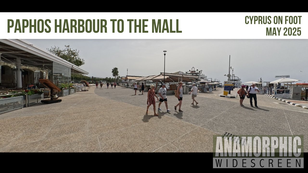 Walking From Paphos Harbour To The Mall - And A Plug For The Vintage Car Show
