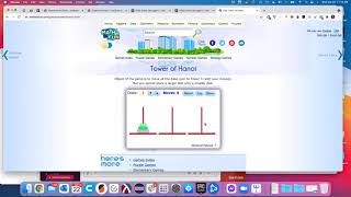 CSC300 9/22/21 Tower of Hanoi stack starter