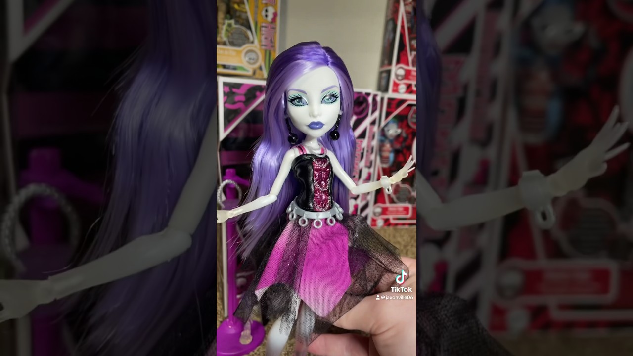Spectra vondergeist monster high doll creeproduction 