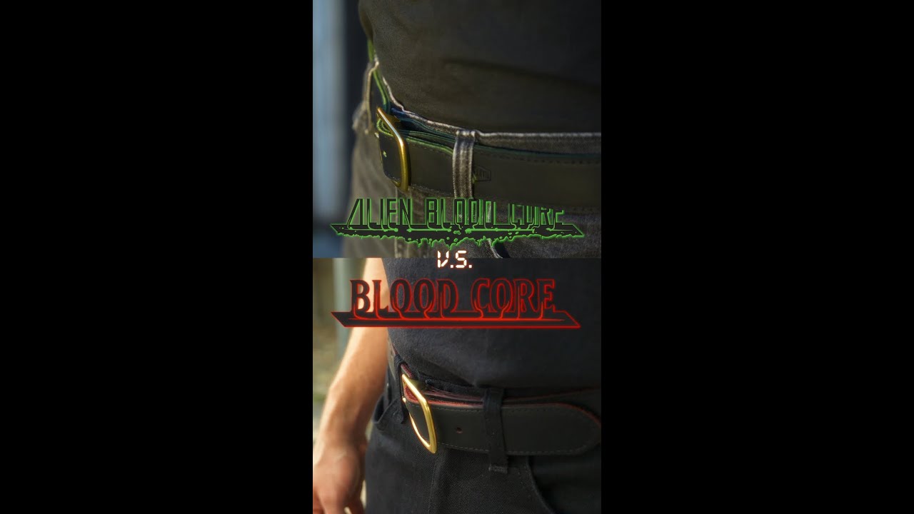 Battle of the belts, which do you vote for? Alien Blood Core Leather Now Available! Built to bleed