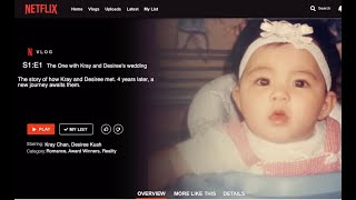I made my own wedding childhood montage!!