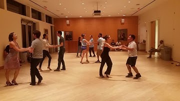 Salsa On2 Intermediate Turn Pattern Combo Partnerwork by Sergio and Sheena #125