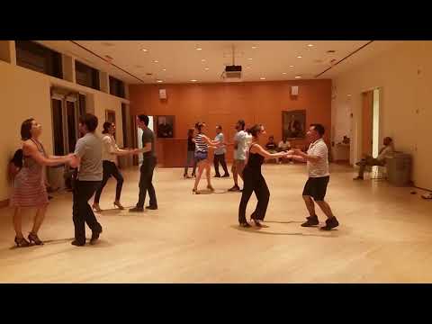 Salsa On2 Intermediate Turn Pattern Combo Partnerwork by Sergio and Sheena #125
