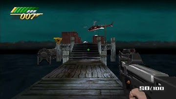 No Commentary Gameplay 007: The World Is Not Enough  - PSX - Mission 8 - City Of Walkways