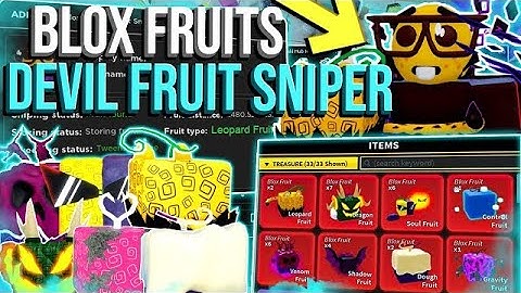 [DEVIL FRUIT SNIPER] Roblox Blox Fruits Hack Script GUI : Auto Farm, Devil Fruit Hack! PASTEBIN 2023