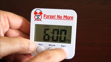 Setting Multiple Alarms