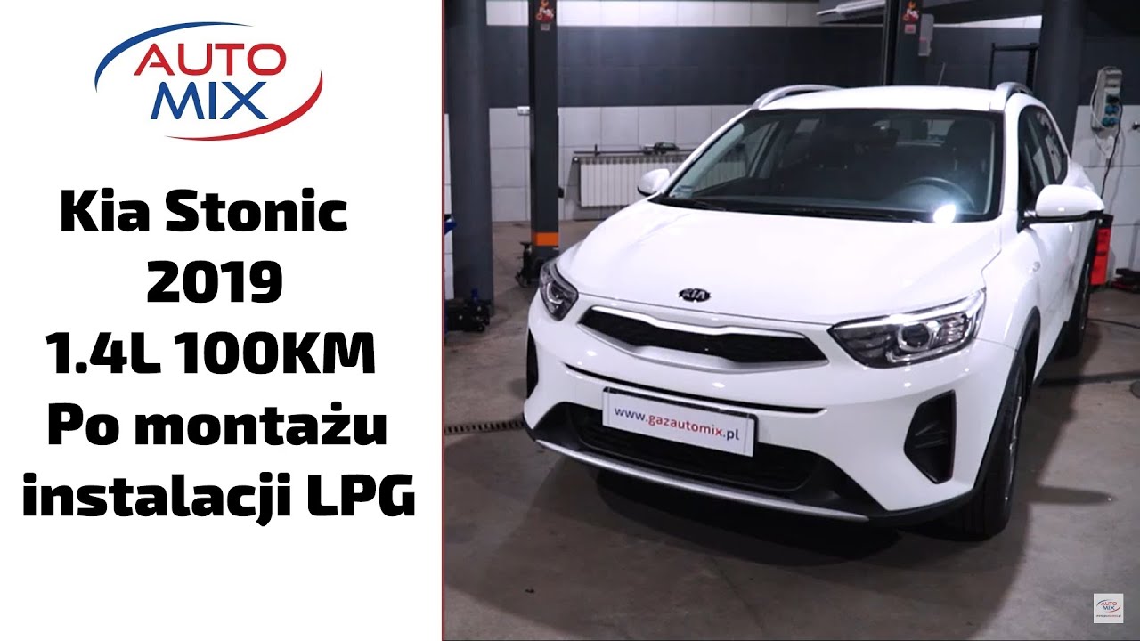 KIA Stonic 2019 1.4 100KM po montażu instalacji gazowej