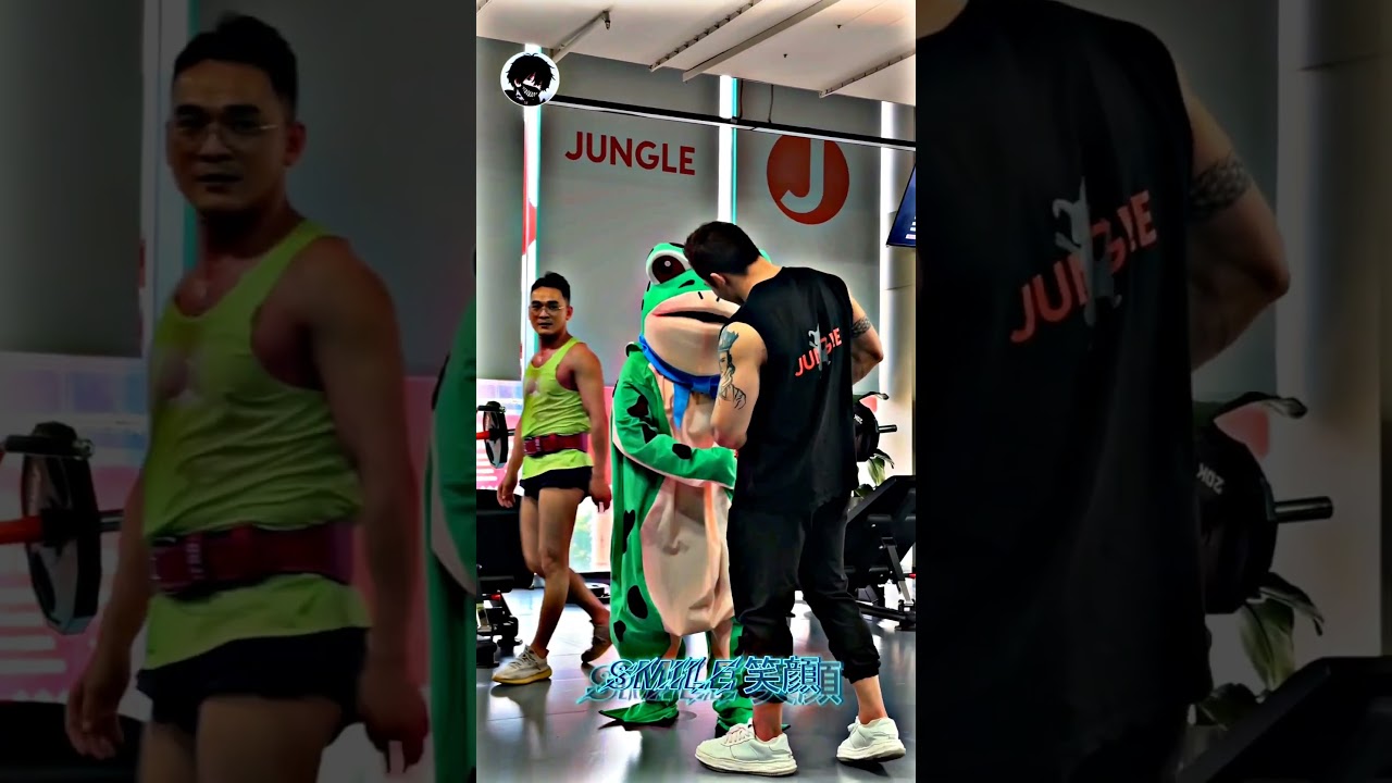 Smile muscles frog 🐸