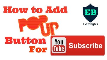 Get Free Subscriber - How to Create a Popup Subscription Button on Youtube Channel