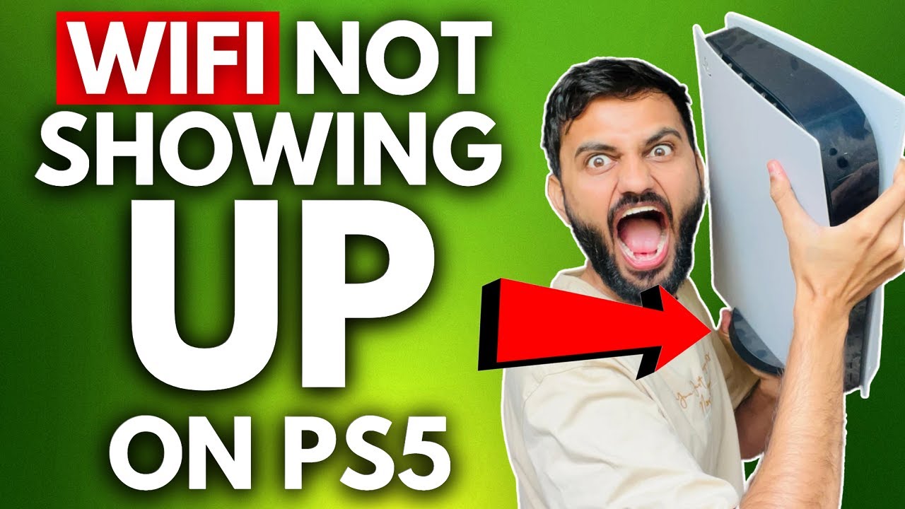 How to Fix Wifi Not Showing UP on PS5 [2025 UPDATED] - YouTube