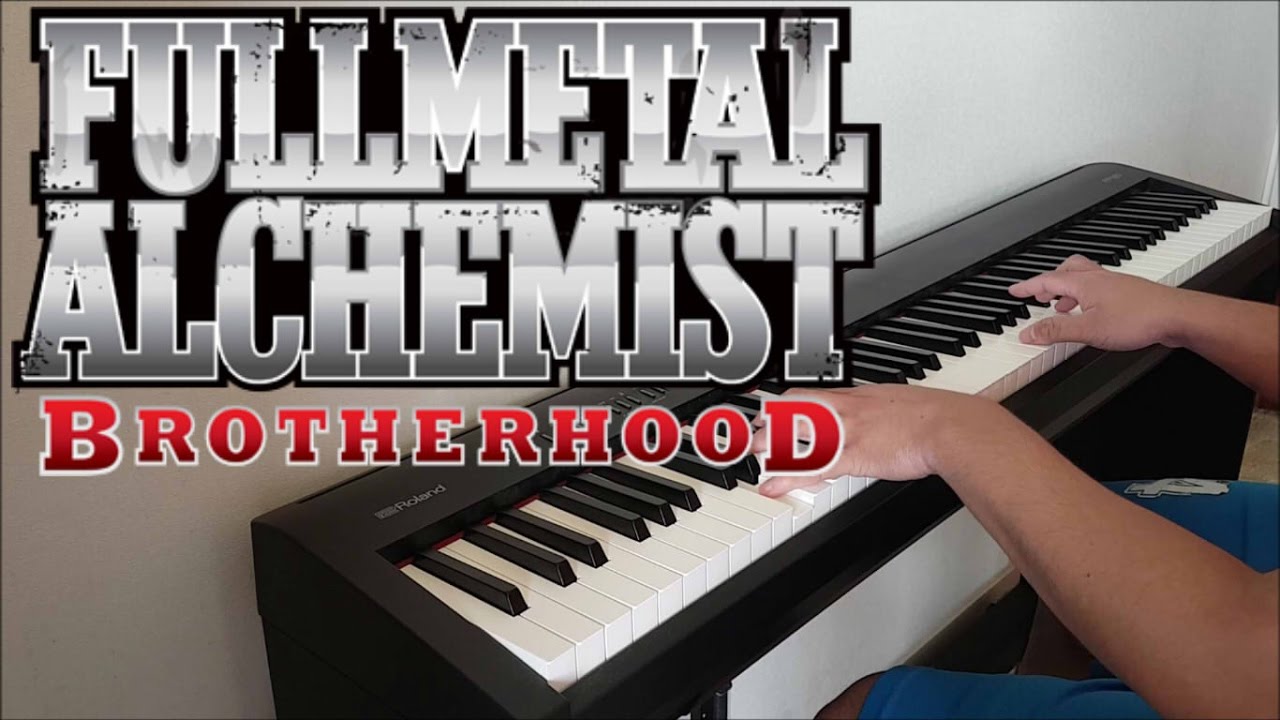 Fullmetal Alchemist Brotherhood Ending 2 "Let It Out" (Piano w