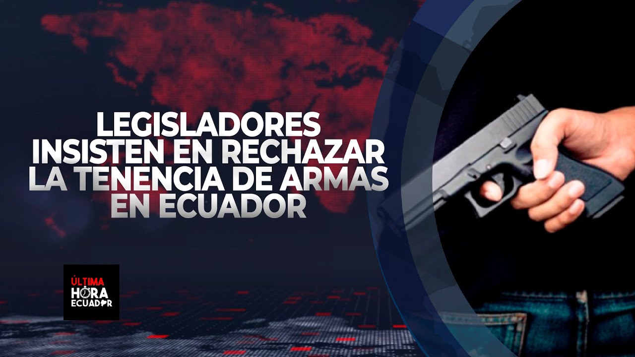 Legisladores insisten en rechazar la tenencia de armas en Ecuador YouTube