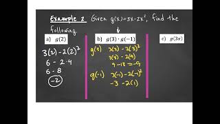 Unit 2 Notes 1  Functions and Function Notation
