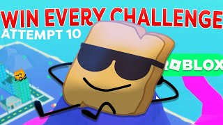 Attempting to Win Every Challenge in Roblox BFDIA (Attempt 10)