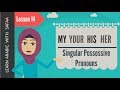 Singular possessive pronouns in arabic  lesson 14  learn arabic with safaa