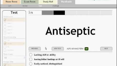 SAT | ACT | SSAT Vocabulary Words Video Practice