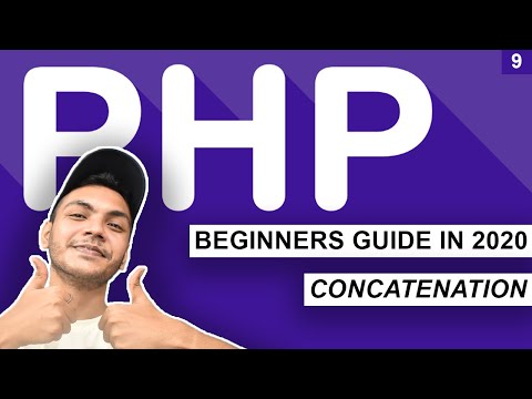 How to Use Concatenation Operator in PHP | PHP Tutorial For Beginners Full  [ Beginner To Advance ]