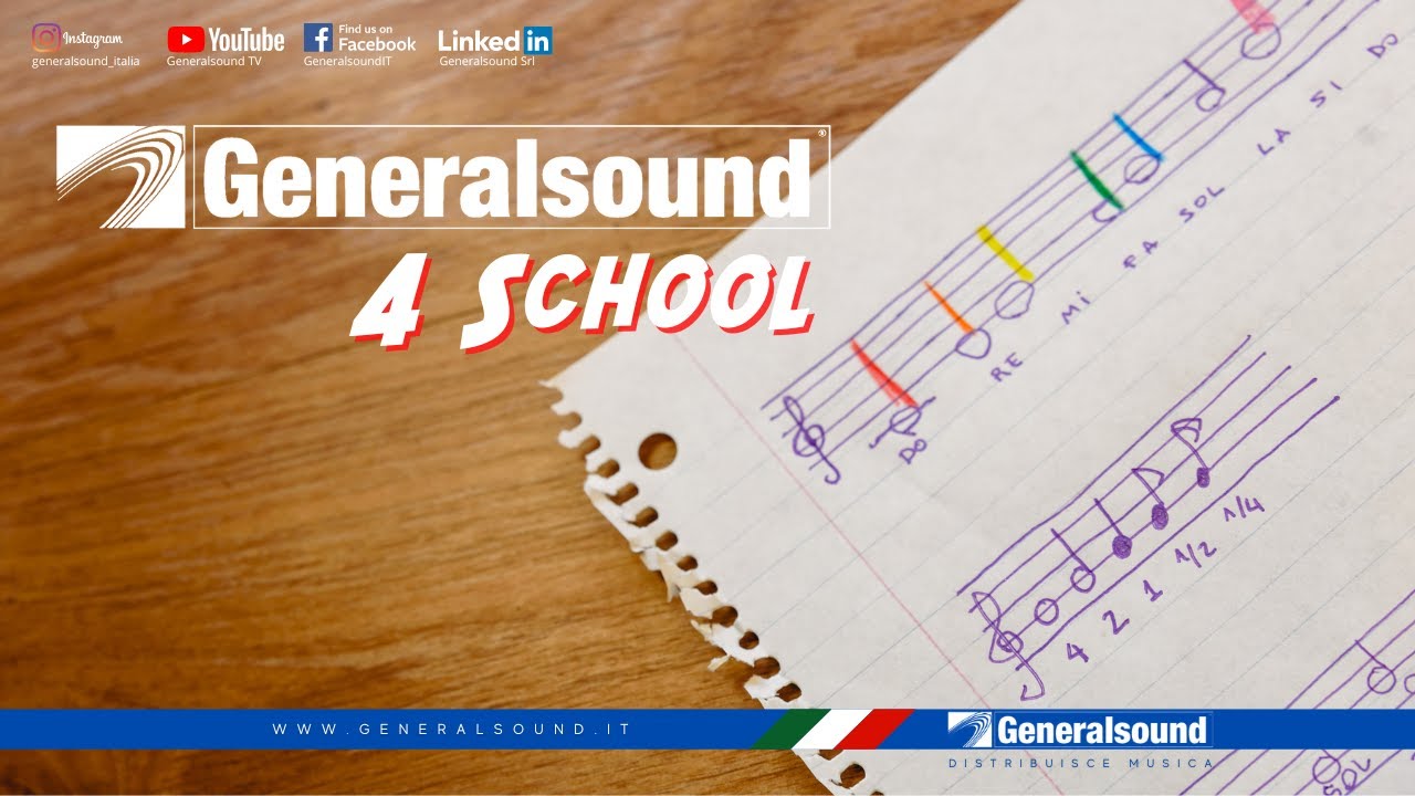 Tutti i prodotti per la scuola firmati Generalsound - Generalsound TV