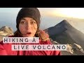 HARDEST HIKE OF MY LIFE | Acatenango Volcano Antigua, Guatemala