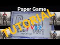 How to make call of duty multiplayer paper game