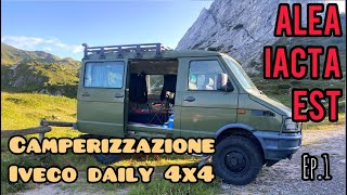 RICERCA ED ACQUISTO DI UN MEZZO OVERLAND Camperizzazione Van Iveco Daily 4x4