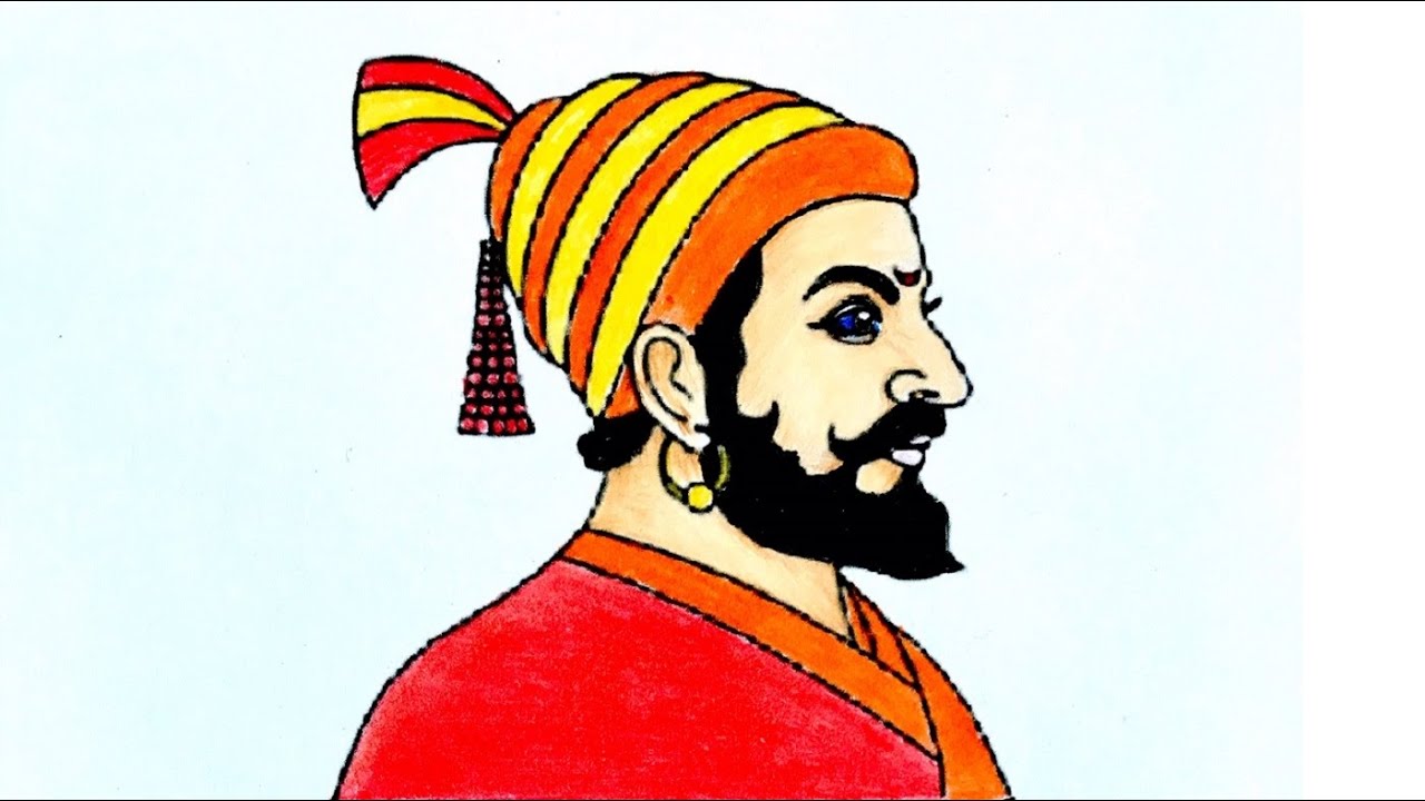 AngryArtis on Twitter Portrait Colour Sketch of Raja Shiv Chhatrapati Shivaji  Maharaj   watch drawing video on angryartis channel   httpstcoBWuGbQIq0l  comment ur views  sketch drawing  colourpencil ShivajiMaharaj httpstco 