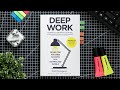 How to become more focused  productive  deep work by cal newport