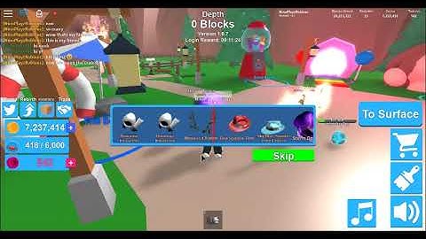 Mining simulator Opening legendary and mythical hat crate ep1