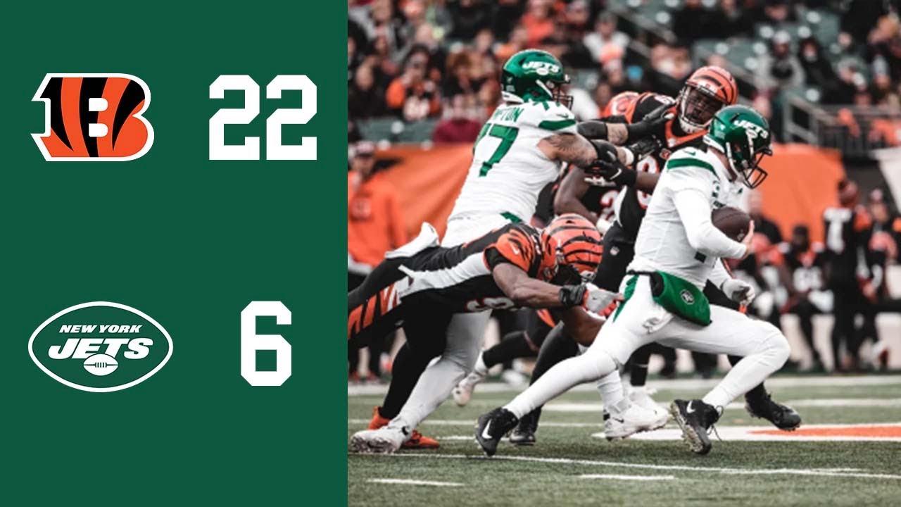 New York Jets vs Cincinnati Bengals Week 13 2019 Recap YouTube