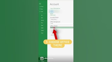Change Color Theme in Excel #shorts