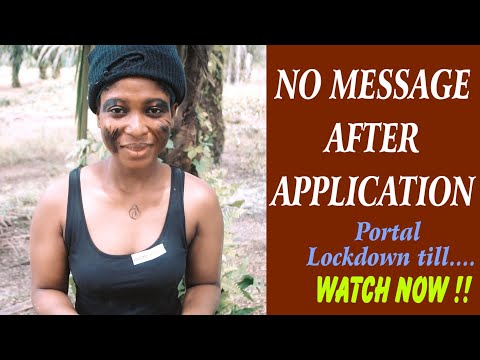 NTC-FORMS: No Message After You Applied ?__Portal LOCKED DOWN Till? // What To Do (By Awono)