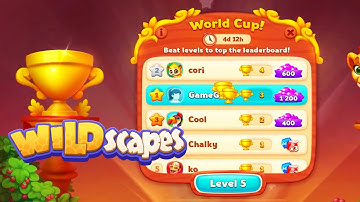 Wildscapes Level 1 after 3800 Gameplay HD Walkthrough 3 match puzzle | android | IOS | GameGo Game